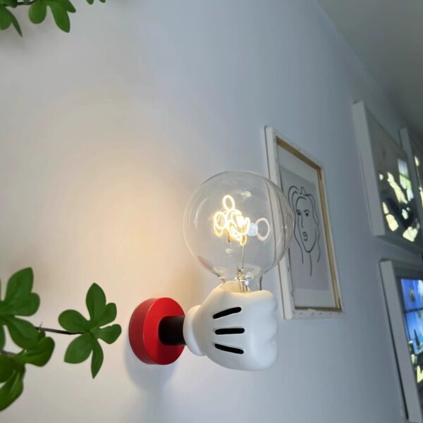 Cartoon sconce for bedroom