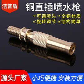 厂家现货宝塔直插喷头直喷枪园林花园洗车喷头铜喷水枪铜喷枪喷嘴