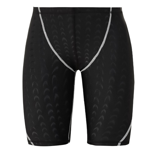 Bubble boys' five-point swimming trunks quick-drying imitation shark pattern big children's swimwear professional sports training boys' swimsuit