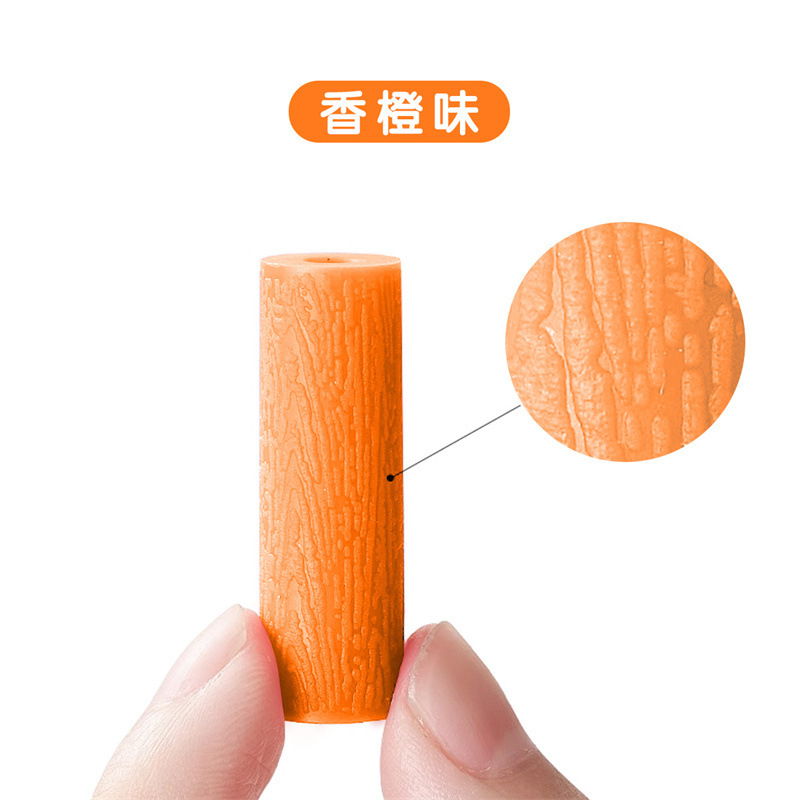 Gomas de mascar de silicona con sabor a fruta, ejercicios de masetero, masticador de dientes, aparatos ortopédicos invisibles, cara