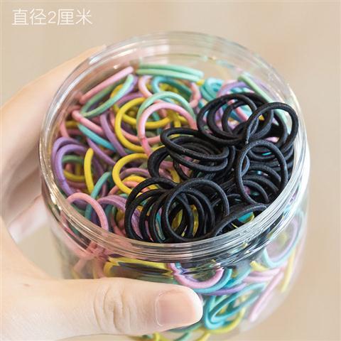 女宝宝头绳不伤发小小号婴儿戒指发圈扎啾啾小皮筋儿童发量少发绳|undefined