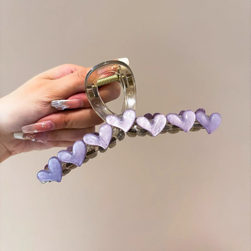 Otoño y invierno gracioso clip de agarre grande más simple clip de pelo de viento para mujeres detrás de la cabeza clip de pescado de alta calidad tocado