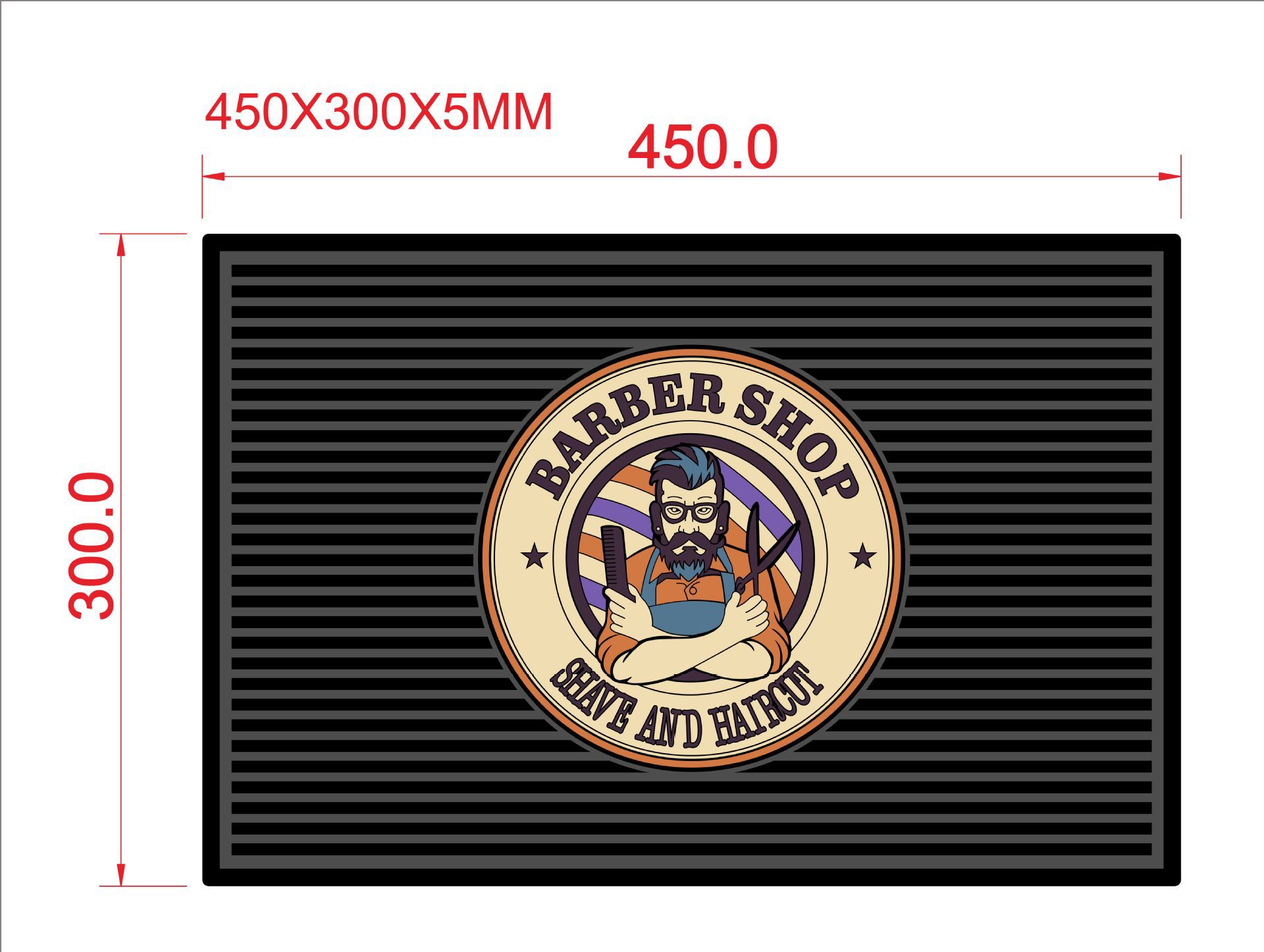 Herramientas de corte de cabeza de aceite retro herramientas de corte de pelo herramientas de corte de pelo resistentes a los terremotos alojamiento antideslizante alojamiento de corte de pelo antideslizante