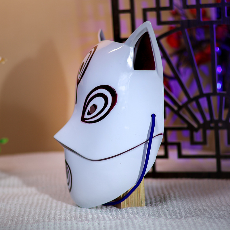 Nuevo misterioso ninja Hokage Oscuro Kakashi Cosplay props Ghost Extermination Blade perimetral máscara de ceniza de Halloween image 4