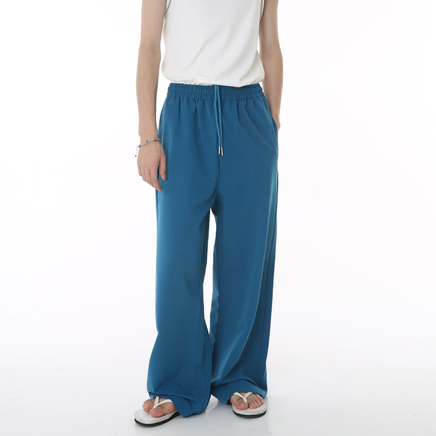 MTLCLOTHESMen's Wear|Summer Loose Falling Floor-Mopping Lazy Sports Leisure Pants