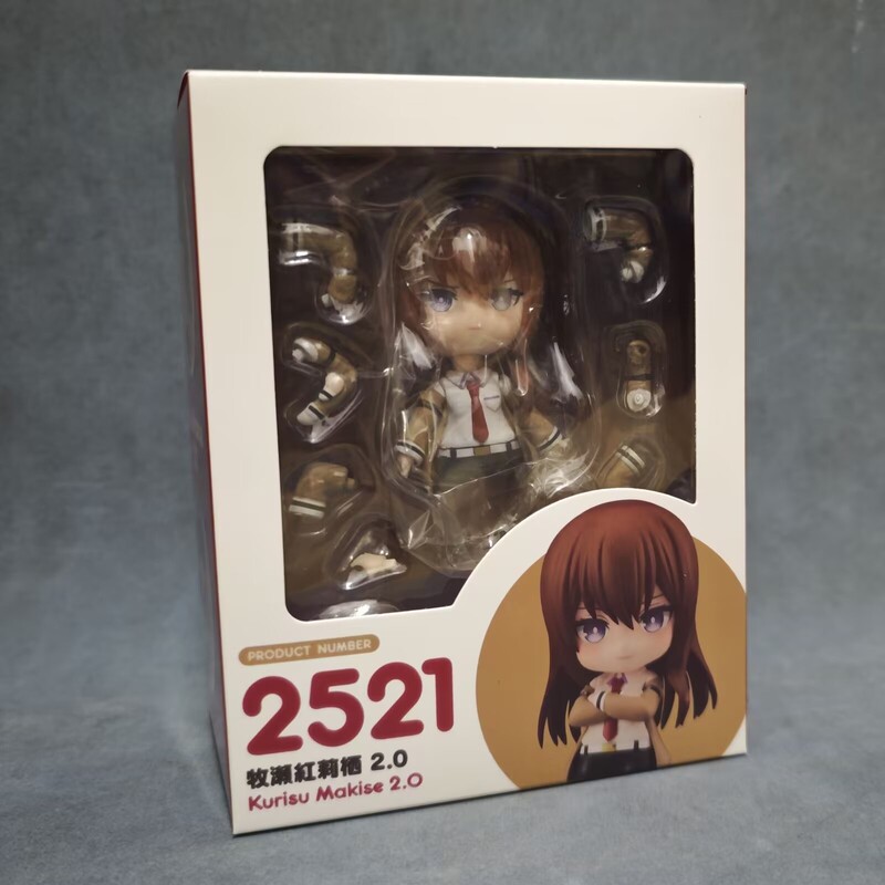 粘土人 2521# 命运石之门 牧濑红莉栖 2.0 盒装手办公仔摆件模型|undefined