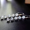 Advanced zirconium, brand earrings, high-quality style, light luxury style, wholesale