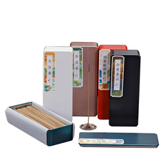 Gift Box of Incense: Chinese Pear Incense, Palm Fragrance, Aroma of Fragrant Tea, Sandalwood Incense, Agarwood Incense, Indian Sandalwood Incense, Line Incense, Gift Boxed in Iron Box