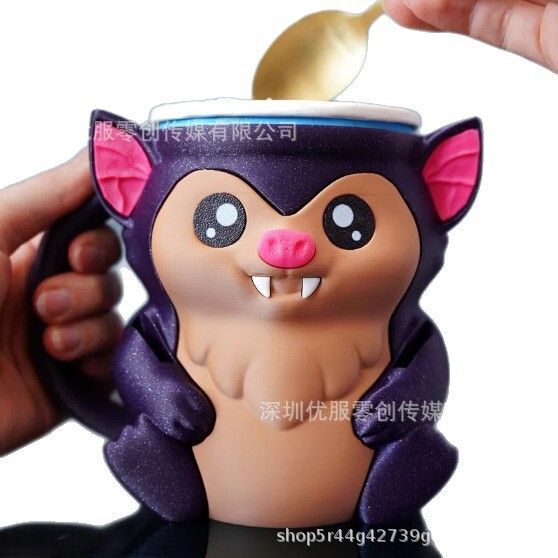 跨境新品 Bramble, the Bat Ice Pint Holder 蝙蝠冰激凌杯品脱架|undefined