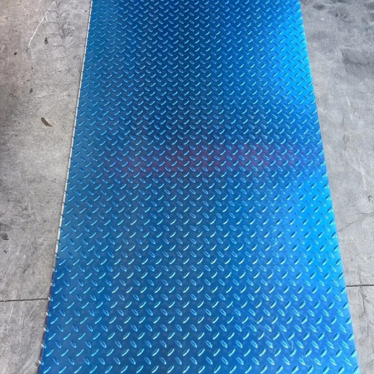 防滑花纹铝板 五条筋花纹板 三条筋指针防滑 扁豆防滑铝板