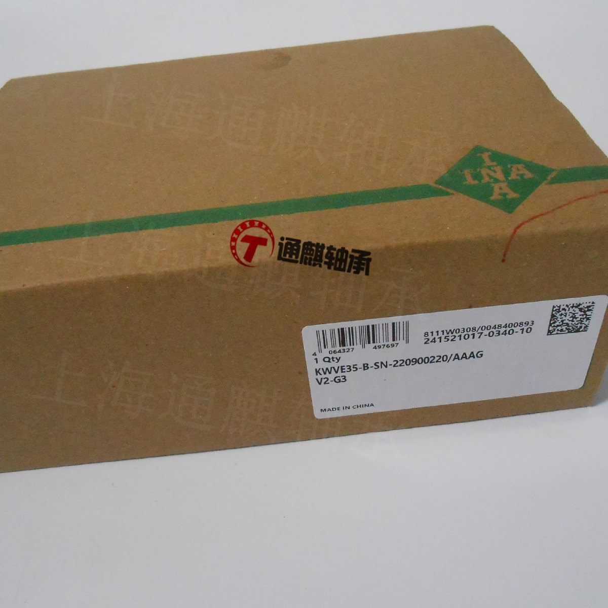 德国INA窄低系列滑块四排球KWVE35-B-SN-V2-G3 可提供耐腐蚀设计