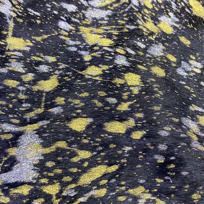 烫金马毛皮双色手工定制皮毛一体整整张马皮皮革