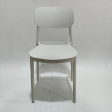 北欧餐椅家用塑料椅子现代简约牛角洽谈书桌椅凳子靠背网红休闲椅