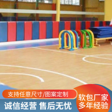 护墙软包篮球馆幼儿园防撞墙贴跆拳道馆自粘式护墙墙面软包