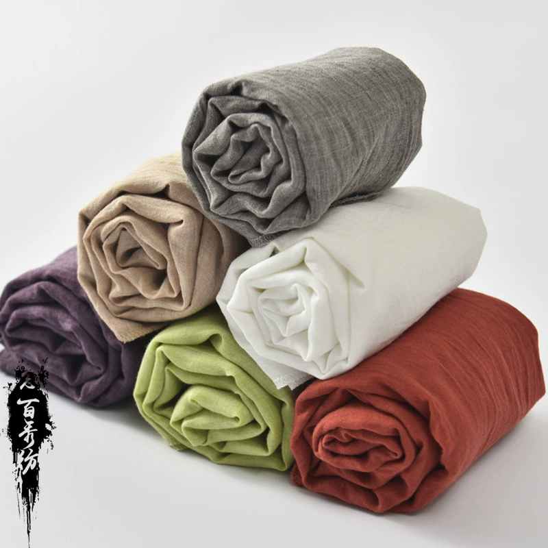 Новинка 2025: Женский льняной мини-шарф для осени и зимы, универсальный красивый шелковый шарф для женщин на весну, лето и осень, шарф на шею