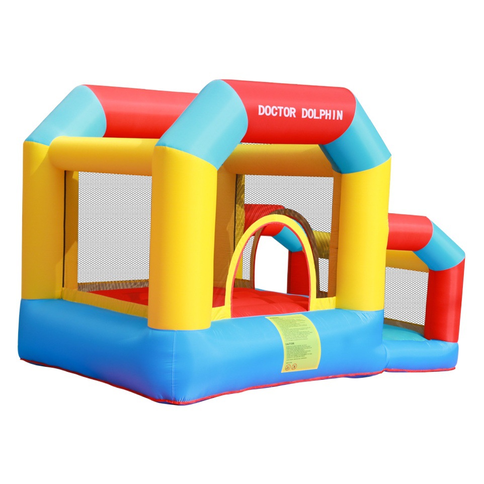 Castillo inflable pequeño, trampolín inflable pequeño para interiores, trampolín inflable de tela Oxford para juegos infantiles, venta al por mayor