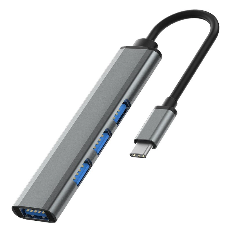 Type-c в usb-делитель набор 3.0 один перетащить четыре usb мультиинтерфейс расширения компьютера hub usb расширитель