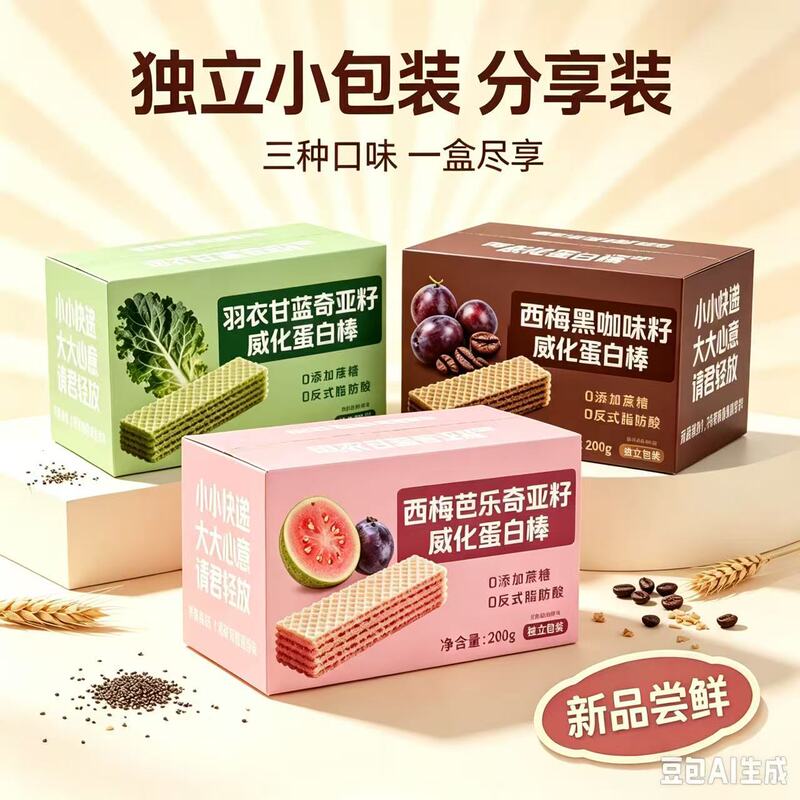 Whey protein wafer bar, prune and guava breakfast meal replacement energy biscuit, satisfying snack, wholesale and delivery Whey protein wafer bar, prune and guava breakfast meal replacement energy biscuit, satisfying snack, wholesale and delivery