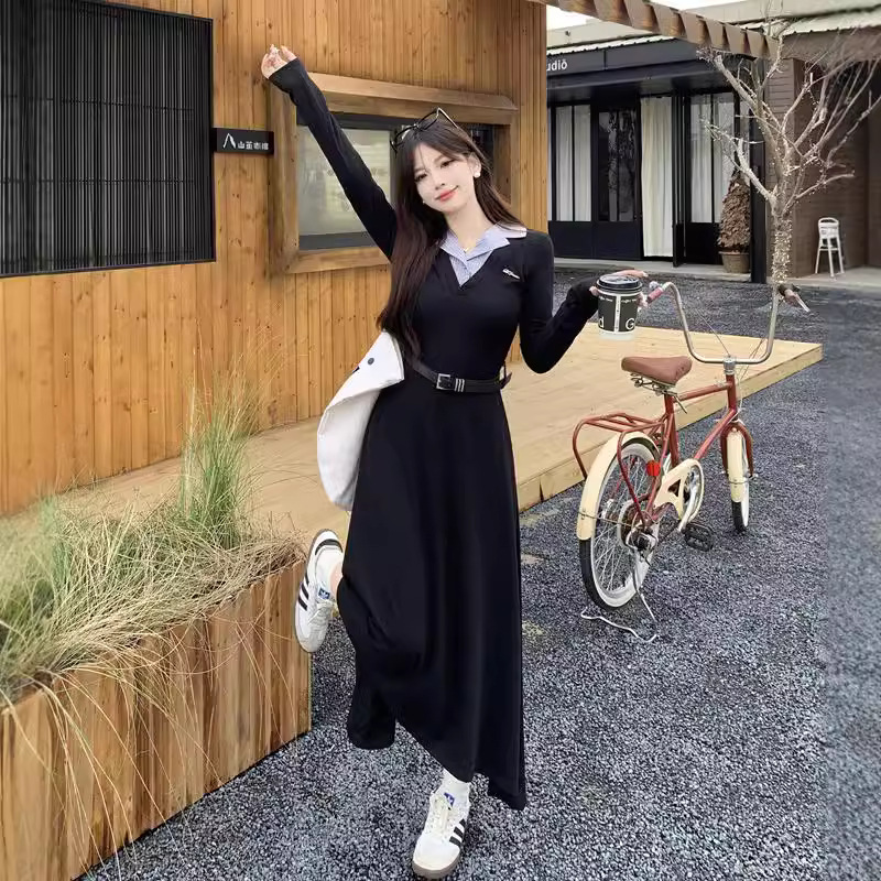 秋 L-4XL 大きいサイズ ワンピース 秋 L-4XL 大きいサイズ ワンピース