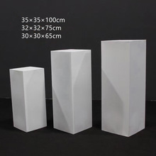 新款外贸户外婚礼方柱甜品台婚庆道具装饰橱窗摆件蛋糕台甜品桌