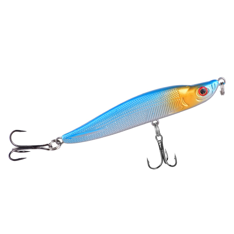 Sinking Minnow Fishing Lures  Hard Plastic Baits Fresh Water Bass Swimbait Tackle Gear