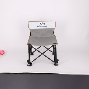 Customized Fishing Chair Outdoor Picnic Camping Style Art Sketching Chair Oxford Cloth Folding Chair Leisure Fishing Beach Chair