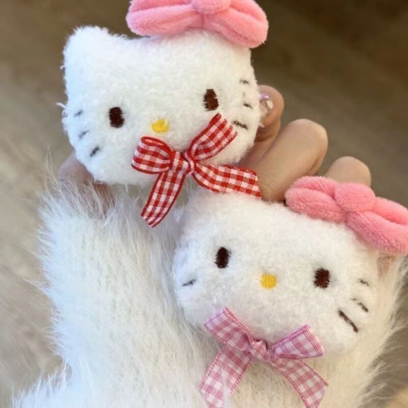 漫画人形ぬいぐるみレッサーパンダヘアピンサイドクリップ大型BBクリップヘアアクセサリーヘアピンメイクアップクリップぬいぐるみ|undefined