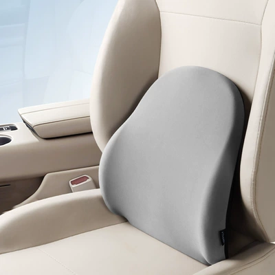 Car waist memory cotton waist Waist support - gray