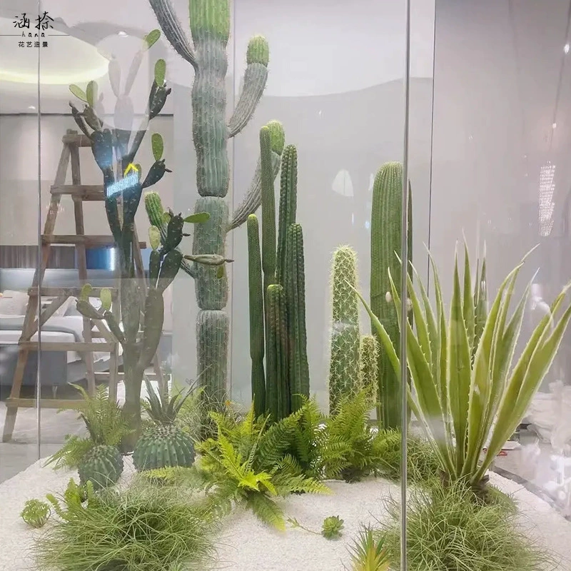 Large Simulated Green Plant Cactus Cactus Potted Ornaments Indoor Tropical Plant Fake Cactus Landscape Landscaping Large Simulated Green Plant Cactus Cactus Potted Ornaments Indoor Tropical Plant Fake Cactus Landscape Landscaping