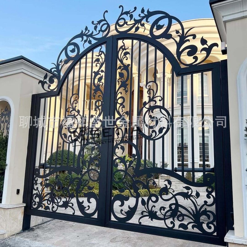 Galvanized Sheet Cutting Hollow Electric Door Screen Hollow Design Privacy Guardrail Fence Galvanized Sheet Cutting Hollow Electric Door Screen Hollow Design Privacy Guardrail Fence