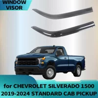 Подходит для CHEVROLET SILVERADO 1500 19-24 STANDARD, дефлектор бокового окна от дождя или солнца, накладка на окно.