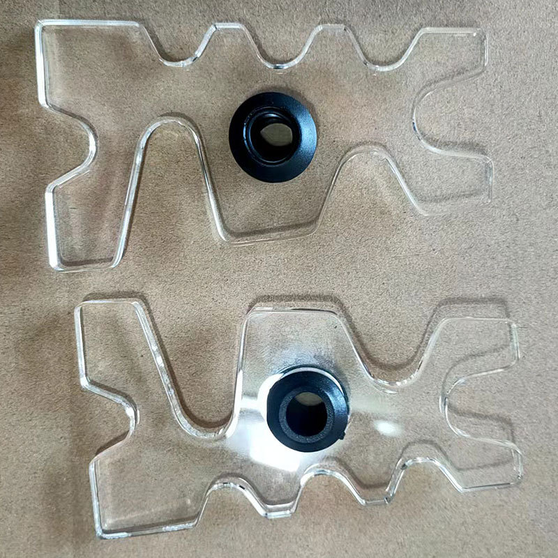 Equipo de mesa de billar titular de varilla cabeza titular de varilla de billar titular de varilla de acrílico transparente 115mm titular de varilla de billar americano