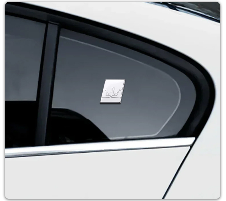 Suitable for Volvo Xc60 Xc90 S90 Xc40 Modified Trunk Car Label Polaris Mile Rd Labeling