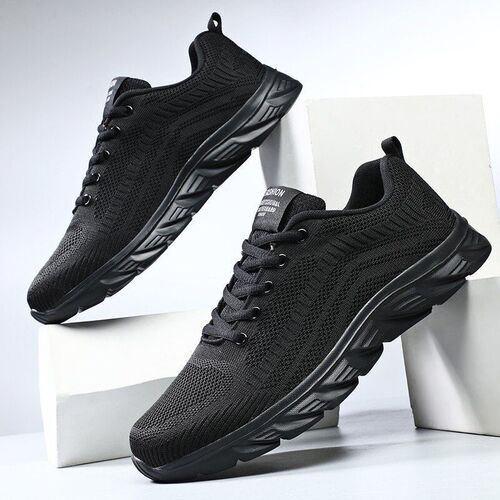 Running Shoes for Men 2025 Spring New Lightweight Running Shoes, Non-Slip Soft Sole, Breathable Mesh Shoes, Shock Absorbing Casual Sports Shoes for Men