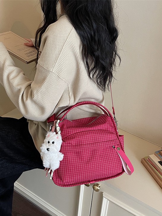 Casual ligero japonés versátil bolso de tela de nylon 2026 nueva moda de hombro mochila bolso de viaje