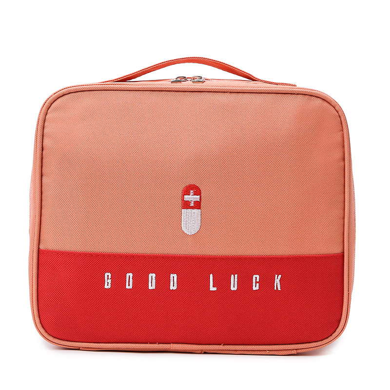 Bolsa de medicina portátil para viaje de negocios bolsa de medicina pequeña bolsa de primeros auxilios de emergencia al aire libre bolsa de almacenamiento de medicina en el hogar