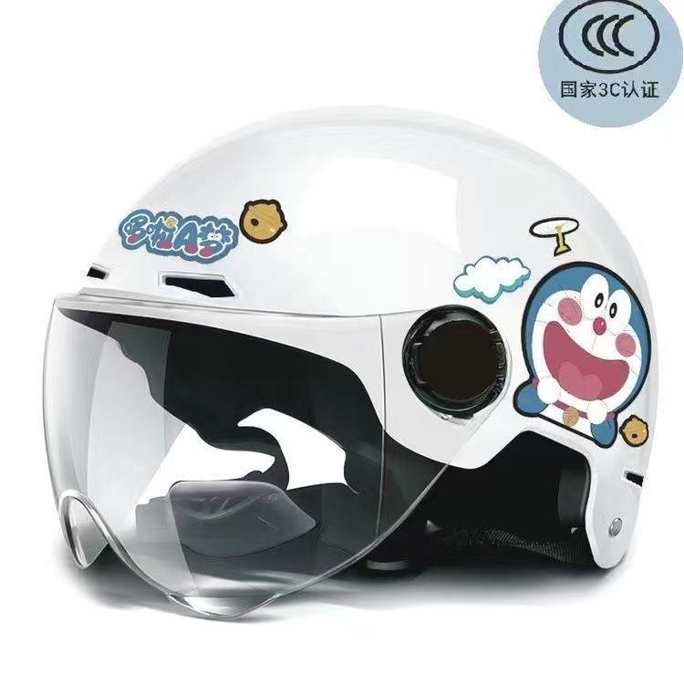 Helmet certified for motorcycles and electric scooters, suitable for all seasons, unisex, adjustable safety helmet