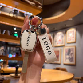 适用图片七八代雅阁CRV奥德赛思域飞度锋范汽车直板钥匙包套扣壳