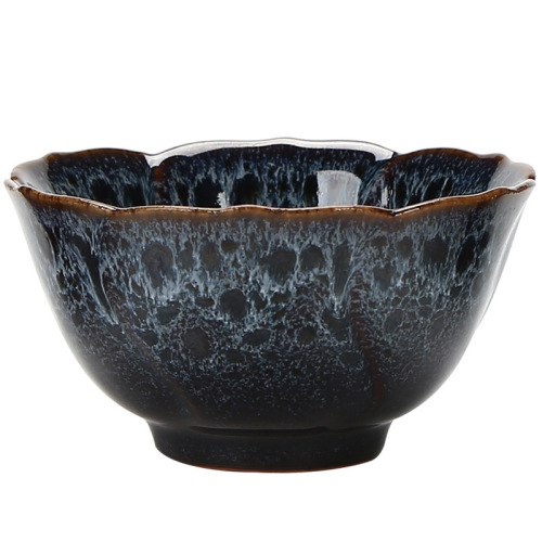 Yao Bian Gongfu Tea Cup Owner Cup Ceramic Tianmu Glaze Jian Zhan Tea Cup Tea Set Teacup Home Use Single Cup Small Tea Bowl