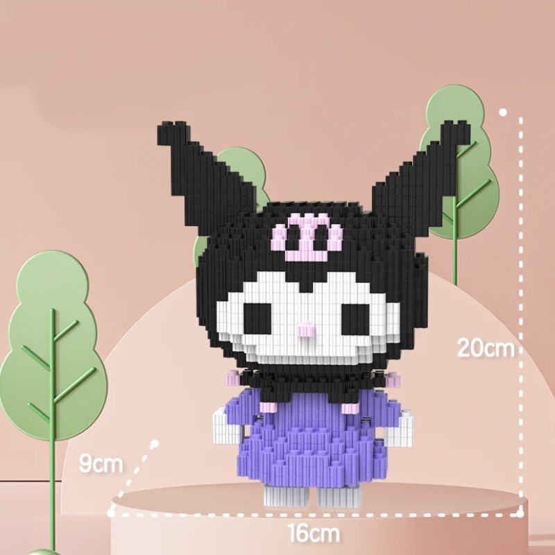 Kulomi Meletti Series Bloques de construcción Bear Bloques de construcción al por mayor Juguetes al por mayor Regalos para niños y niñas Muñecas hechas a mano