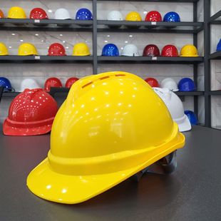 Safety helmet construction site helmet ABS construction wholesale V-type four-season breathable labor protection T-type power electrical insulation 188