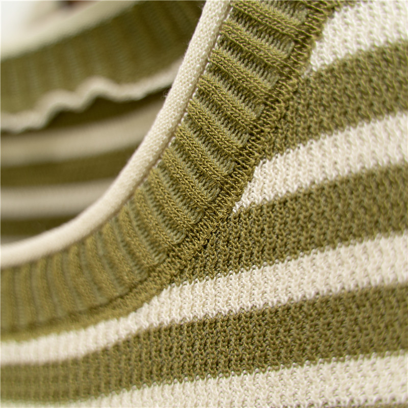 商品详情图_条纹吊带背心女士夏季外穿圆领修身显瘦内搭短款无袖