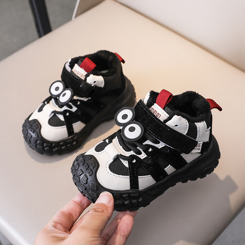 Sneakers invernali calde e foderate per bambini ragazzi e ragazze_voghion.com