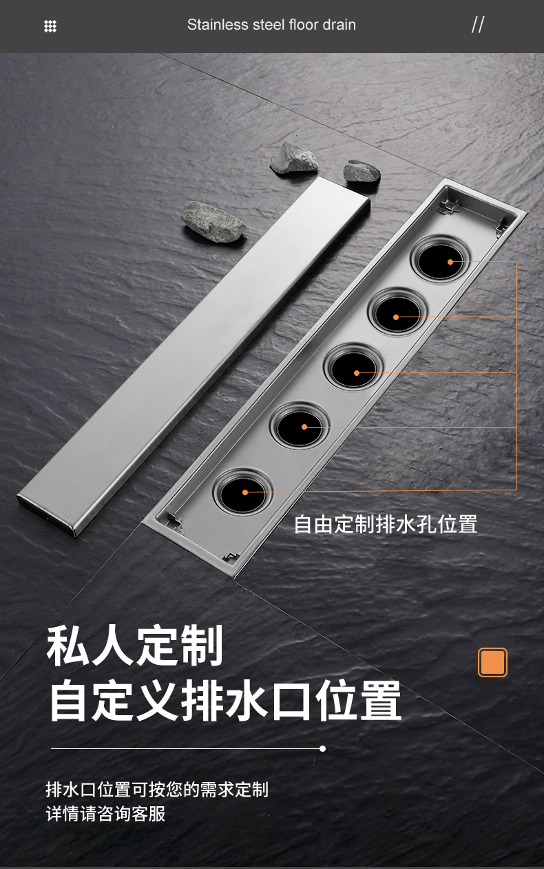 230824-Folding Hidden Floor Drain 5SKU+5 Inch 1SKU-Total 6SKU