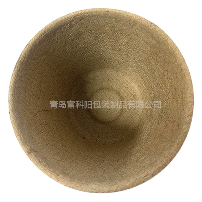 Разлагаемая чашка для рассады целлюлозы 8 см непористая чаша для питания мякоти