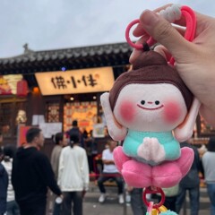 雲岡石窟仏小伴蓮小仏周辺文創記念品キーホルダーぬいぐるみぬいぐるみぬいぐるみ萌え