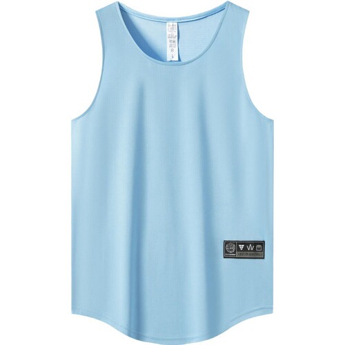 Flying Disc Sports Mesh Quick-Dry Backless Top for Men Running and Basketball Training Sleeveless Breathable Graphic Printing Backless Top