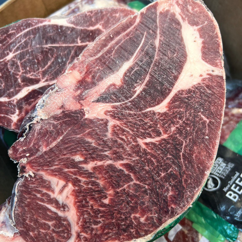牛肉原切0斤装新西兰银蕨上脑PS级牛排生肉饭牛排5斤亚马逊速卖通