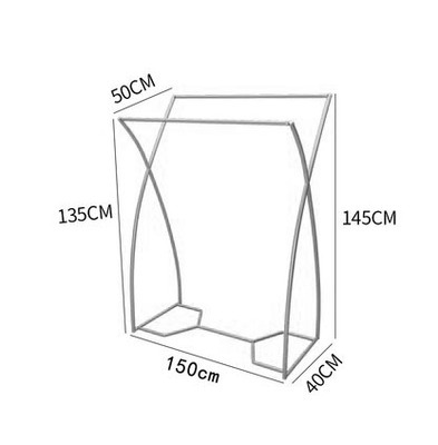 나노 실버 이중 행 섬 프레임 150cm 길이