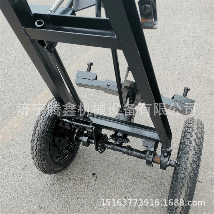 圆盘旋转马路清扫机 牵引式扫路机 拖挂无动力道路清扫机